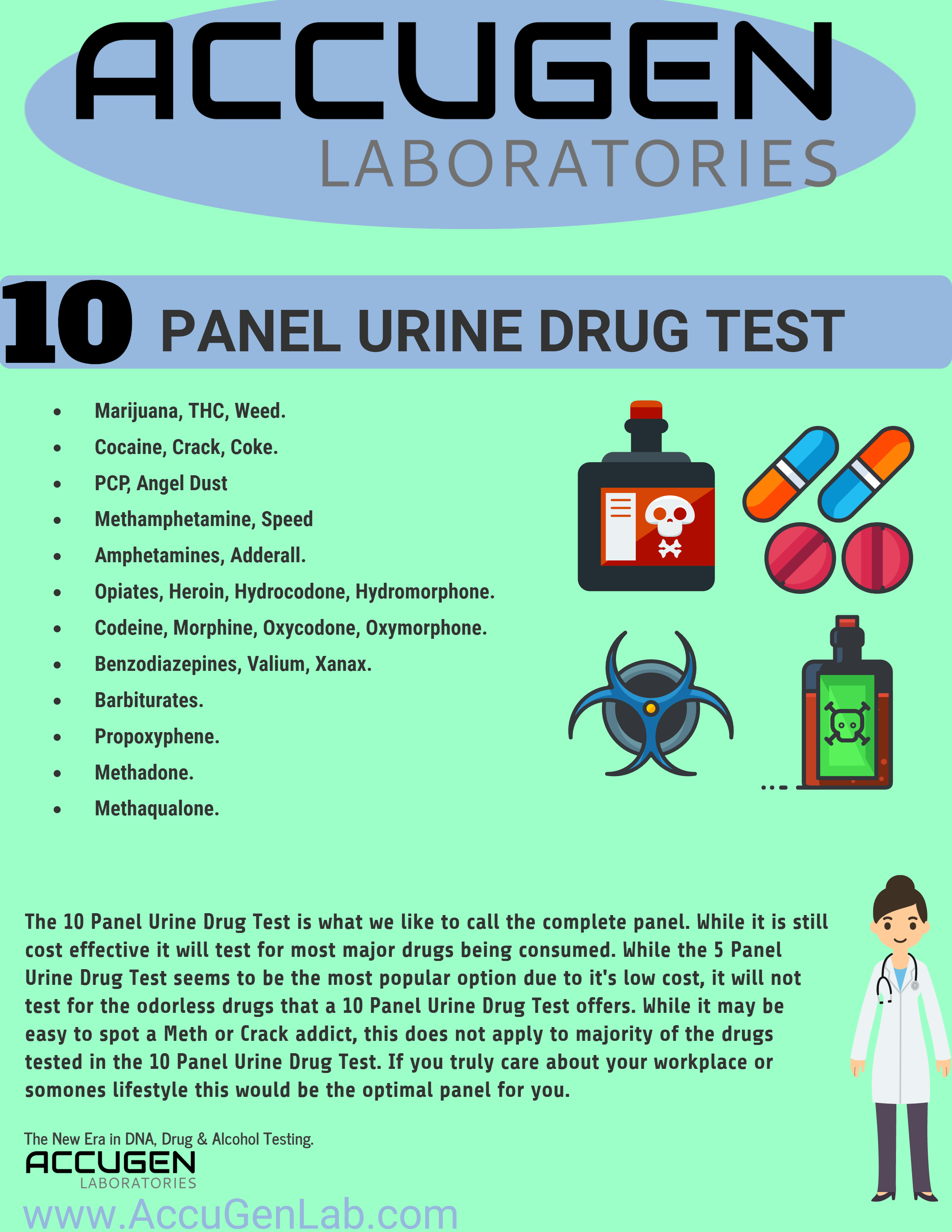 10 Panel Hair Follicle Drug Test Veritas Lab